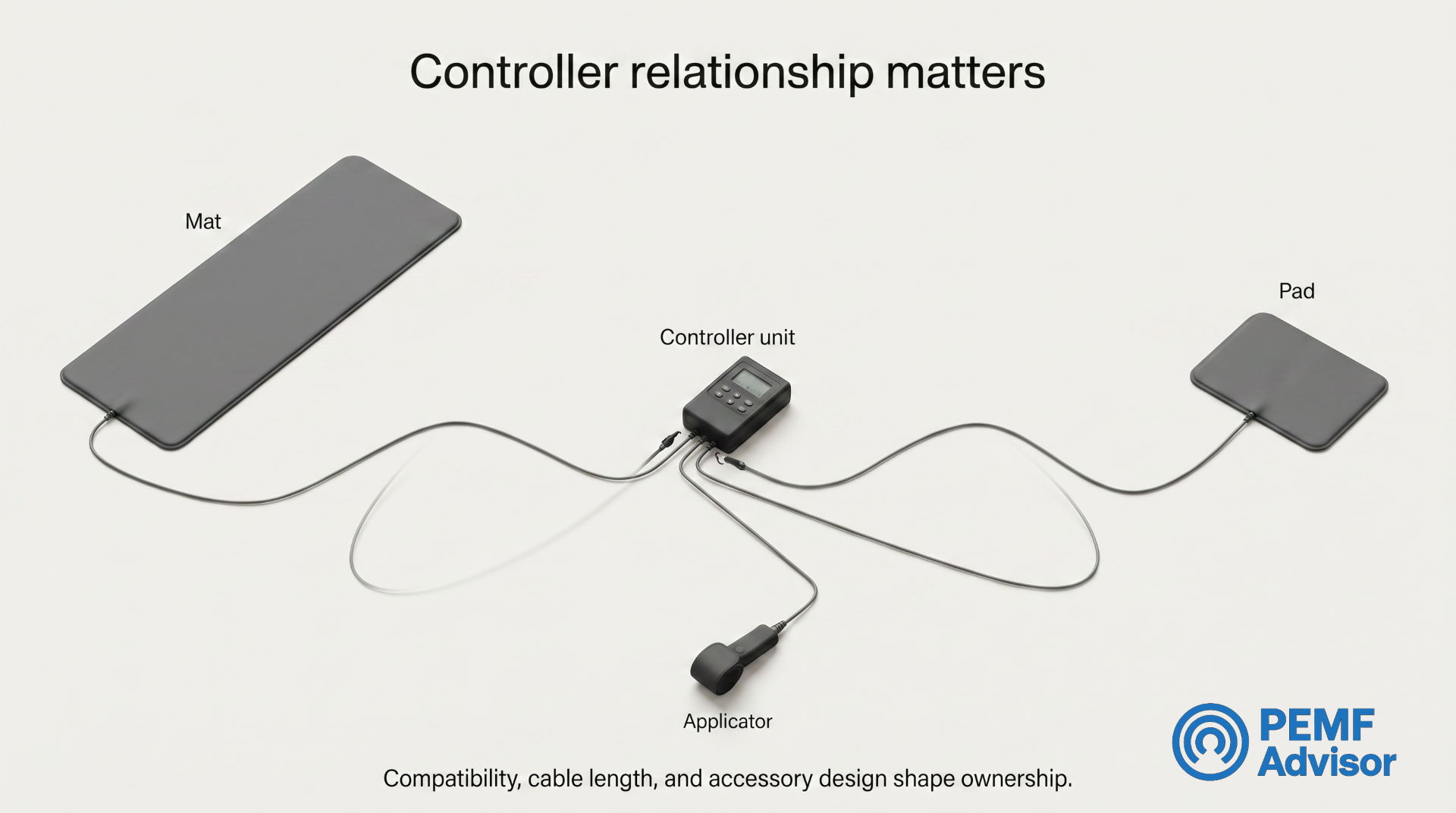 Controller unit and cable-management differences