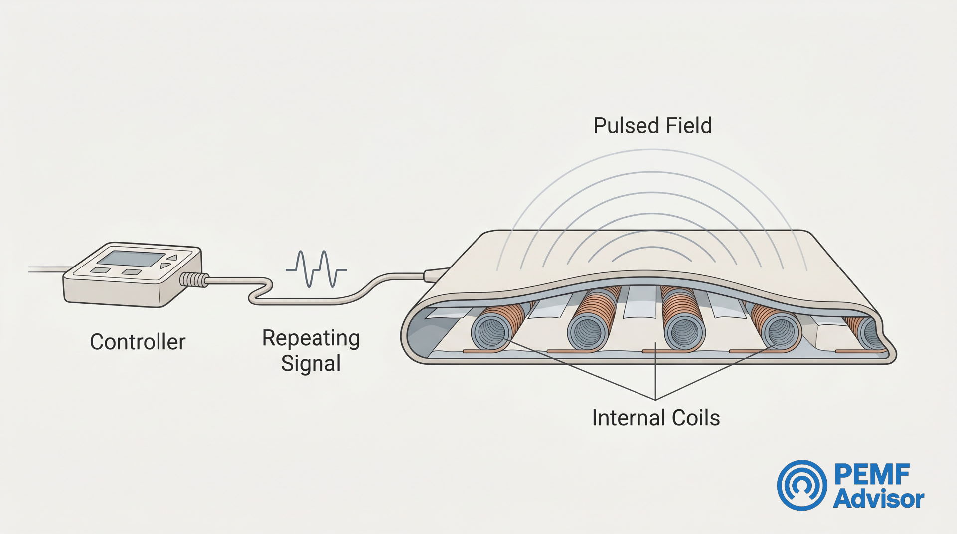 How a PEMF Mat Creates a Pulsed Field