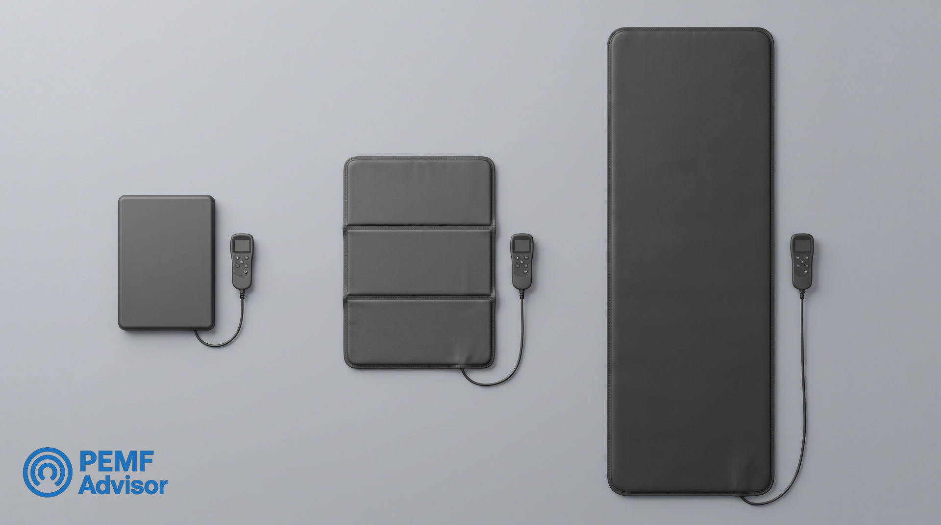 PEMF Mats Physical Format Scale Comparison